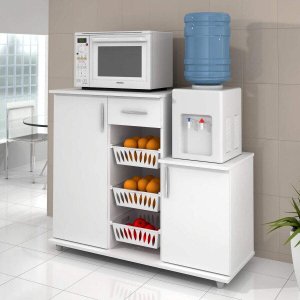 Armário Fruteira 310 2 Portas 1 Gaveta Benetil Móveis