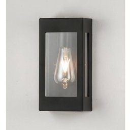 Kit 12 Luminárias de Parede Arandelas Externas Prime Pretas Bivolt Jardim Fachada Muro Dital - 2