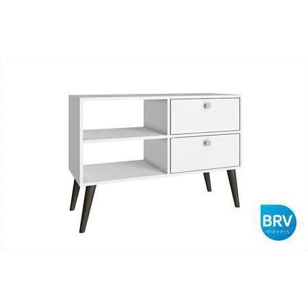 Rack Linha Palito Bpp 21 Brv Móveis Branco/pés Pinhão - 3