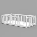 Ver imagem 1 de Cama Montessoriano Cercado Solteiro