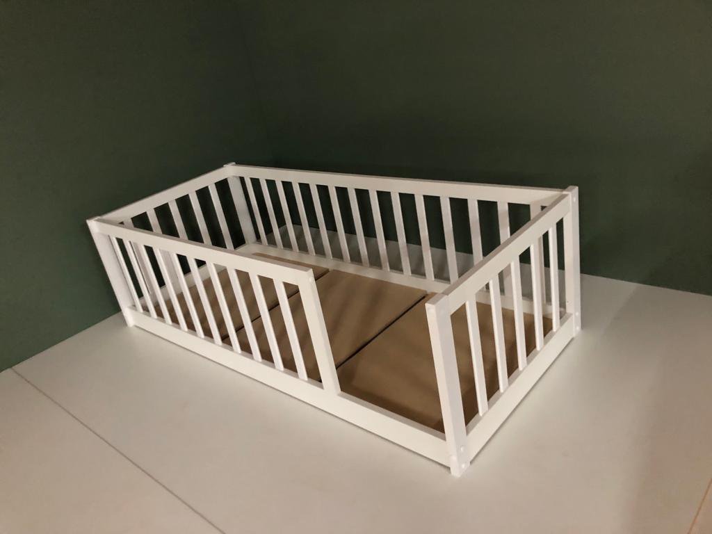 Cama Montessoriano Cercado Solteiro