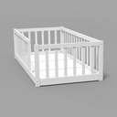 Ver imagem 2 de Cama Montessoriano Cercado Solteiro