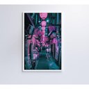 Ver imagem 6 de Quadro Viela Japão 80x120 Cm Vidro Impresso