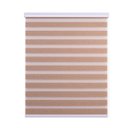 Ver imagem 1 de Persiana Rolo Zebra Bando 1,60 X 2,20 Double Vision Castor