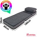 Ver imagem 2 de Puff com Travesseiro Solteiro Multiuso 3 em 1 BF Colchões