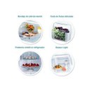 Ver imagem 6 de Geladeira / Refrigerador Frost Free Electrolux Infinity (Df80), 553 Litros, Painel Blue Touch