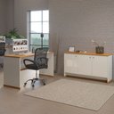 Ver imagem 2 de Conjunto Escritório Office Mesa e Buffet Berlin Vianossa