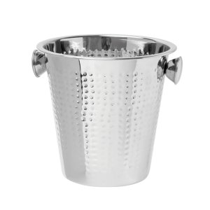 Balde Para Gelo Inox Martelado Mimo Style