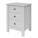 Ver imagem 2 de Mesa de Cabeceira 3 Gavetas Maggiore New Móveis Lopas