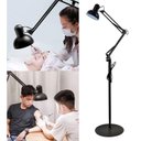 Ver imagem 1 de Luminaria Abajur Chao Articulada Metal E27 Iluminaçao Mesa Sofa Quarto Sala Trabalho Estudos Home