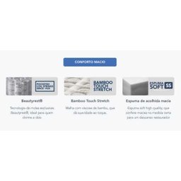 Colchão King Simmons Super D31 31x193x203cm com Molas Ensacadas - 3