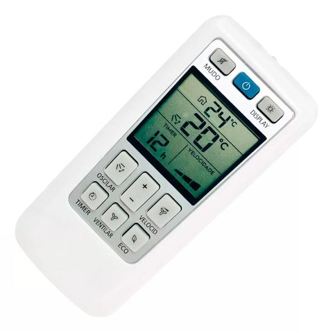 Controle Remoto para Ar Split Electrolux Xi22r Qi12f Qi12r