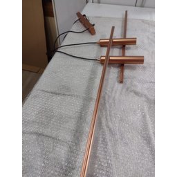 Pendente Moderno Slim Luxo para 2 Mini Dicroicas + 2 Perfis Led Integrado 1,00m - Grafite - 10
