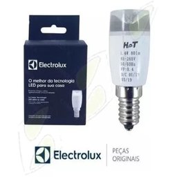 2 Unidades de Lâmpada Led E14 Original Electrolux 1,4w Serve Todas Geladeiras e Refrigeradores - 5