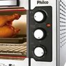 Forno Elétrico Inox 42 Litros, 1700W de Potência, Função Timer 90 Minutos e Multifunções - 4