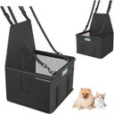 Ver imagem 1 de Assento Cadeirinha Cadeira Booster Pet para Carro Cães Gatos Preto