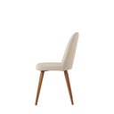 Ver mais imagens de Conjunto de Jantar Mesa com Vidro Avena 4 Cadeiras New Drop - Canella C/ Bege