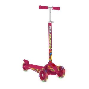 Patinete Skatenet MAX PINK LED Bandeirante 1521