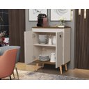 Ver imagem 3 de Aparador Buffet 2 Portas Cantinho do Café Pés Palitos