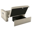 Ver imagem 2 de Sofá Cama com Baú 2 Lugares John Linho