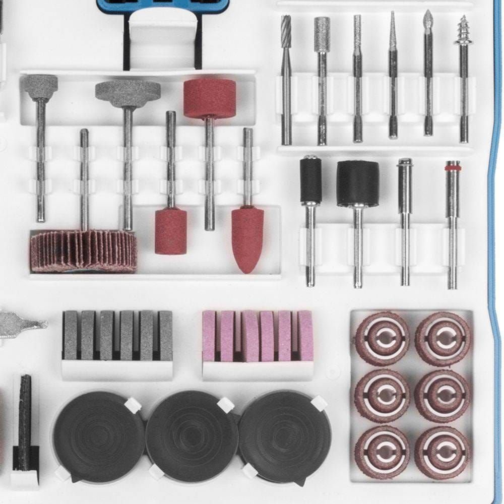 Kit de Acessórios para Microrretífica com 180 Peças - 4