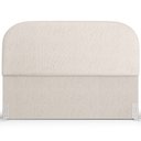 Ver imagem 5 de Cabeceira Cama Box King 195cm Orgânica Lanna W01 Linho Cru - Lyam Decor