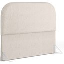 Ver imagem 2 de Cabeceira Cama Box King 195cm Orgânica Lanna W01 Linho Cru - Lyam Decor