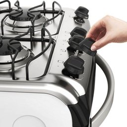 Fogão Electrolux Piso 4 Bocas Chama Rápida Branco Bivolt 52Sbc - 4
