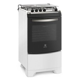 Fogão Electrolux Piso 4 Bocas Chama Rápida Branco Bivolt 52Sbc - 1