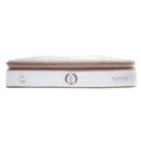Ver imagem 4 de Conjunto Box Baú King: Colchão Molas Ensacadas Poseidon Plus Pillow Top + Base Crc Suede Clean