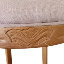 Ver imagem 6 de Kit 2 Cadeiras Medalhão Entalhada Encosto Telinha