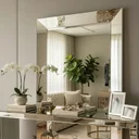 Ver imagem 5 de Espelho de Chão 120x200 Cm + Aparador Roma 160x80x40 Cm