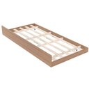 Ver imagem 2 de Cama Auxiliar de Solteiro para Colchão 88cm Amendoa Cm8008 Tecno Mobili