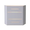 Ver imagem 1 de Arandela Flash 912 Alumínio Branca Ideal