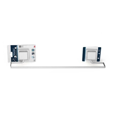 Porta Toalha de Banho Metálico com Adesivo 3m Arthi