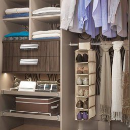 Sapateira Dobrável Ordene 6 Pares My Closet Or61100 - 2