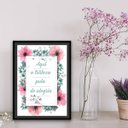 Ver imagem 2 de Quadro Aqui A Tristeza Pula De Alegria 45x34cm - com vidro:Madeira branca