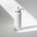 Ver imagem 1 de Garrafa Térmica Tr-004 Aço Inox 1000ml com Protetor de Silicone:Branco