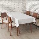 Ver imagem 4 de Toalha Mesa Plástica Térmica Floral Br 4 lugares Redonda