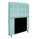 Ver imagem 6 de Cabeceira Estofada Mel 90 Cm Solteiro Suede Azul Tiffany