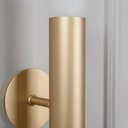 Ver imagem 6 de Arandela de Parede Billet Mini 1455 para Ambientes Diversos Cor Dourado Mate
