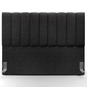 Ver imagem 5 de Cabeceira Cama Box Casal Queen 160 Cm Linho Chumbo