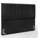 Ver imagem 1 de Cabeceira Cama Box Casal Queen 160 Cm Linho Chumbo