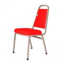Ver imagem 1 de Cadeira Empilhável para Hotelaria Linha Hotel Jersey Vermelho