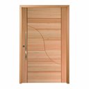 Ver imagem 1 de Kit Porta Pivotante Maciça de Eucalipto 214x107x14cm PM91 Sublime Cruzeiro Portas Marrom