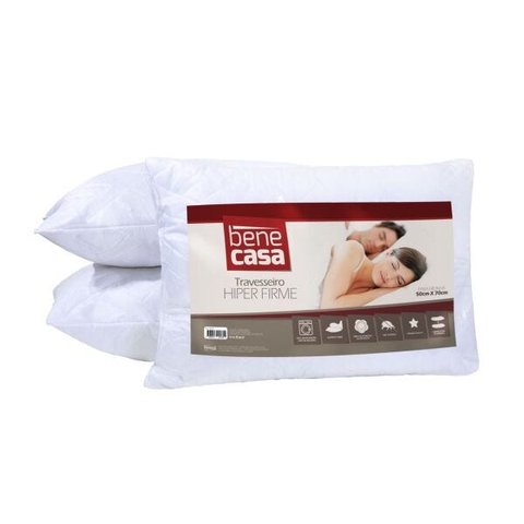 Travesseiro Hiper Firme 50cm x 70cm - Bene Casa