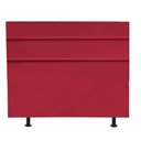 Ver imagem 1 de Cabeceira Argentina Cama Box Casal 195 Cm Suede Vermelho