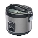 Ver imagem 2 de Panela de Arroz e Legumes Elétrica Inox 10 Xícaras Agratto 220V