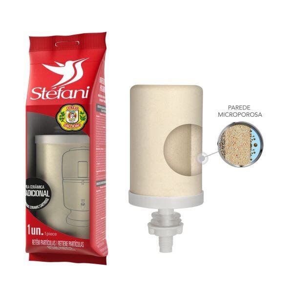 Filtro Purificador de Água Stefani Flex Azul 1v 6L - 2