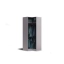 Ver imagem 2 de Guarda-Roupa Canto Modulado 2 Portas Alt2300 Kappesberg